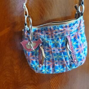 Fossil Floral Crossbody